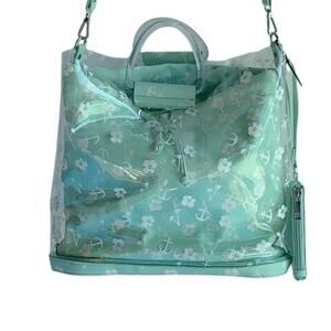 Under One Sky Sailor Mint Bag in Bag, NWT